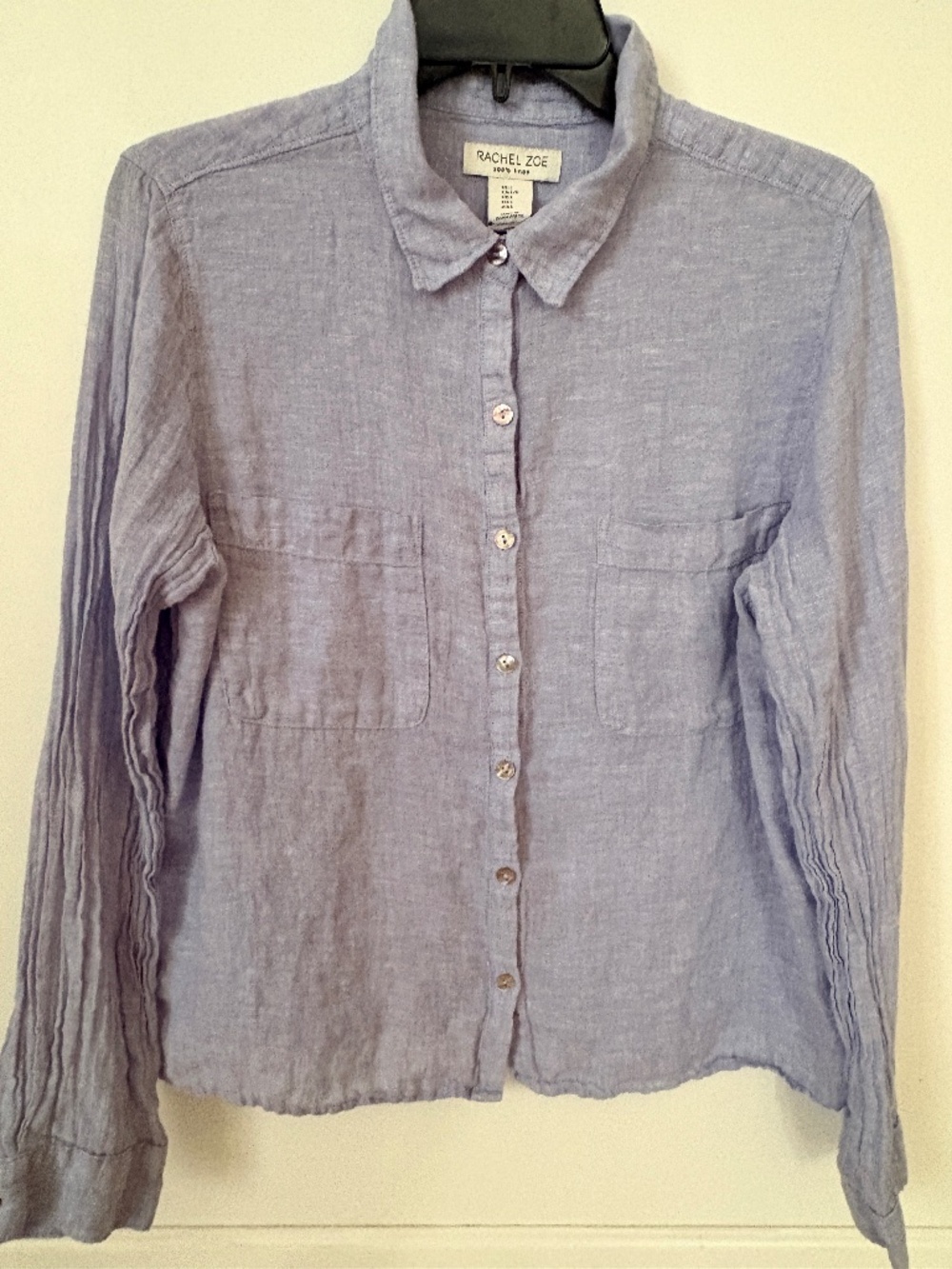 Rachel Zoe 100% Linen shirt.
